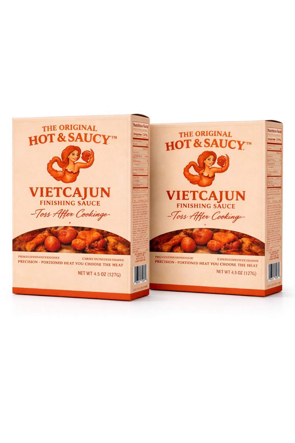 VALUE PACK Hot and Saucy VietCajun Finishing Sauce Mix 5 Heat Levels in One Box π₯