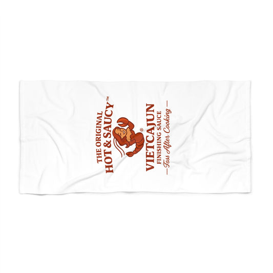 The Original Hot and Saucy Beach Towel, Summer Essentials, Poolside Fun, Gift for Food Lovers, Spa Day Accessory, Vacation Must-Have