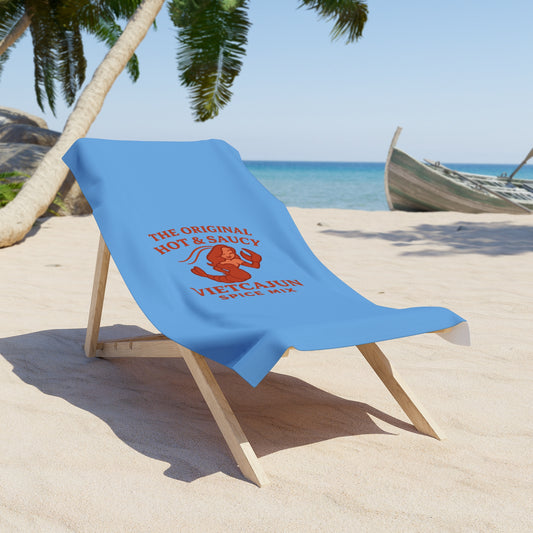 The Original Hot and Saucy Beach Towel, Summer Essentials, Poolside Fun, Gift for Food Lovers, Spa Day Accessory, Vacation Must-Have